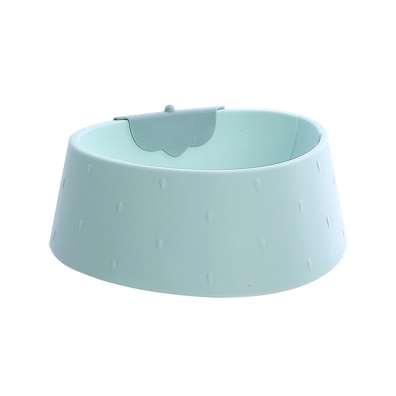 Slow Feeder Pet Bowl – Strawberry Design for Healthy Eating & Bloat Prevention
