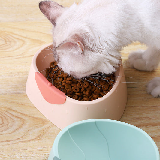 Slow Feeder Pet Bowl – Strawberry Design for Healthy Eating & Bloat Prevention