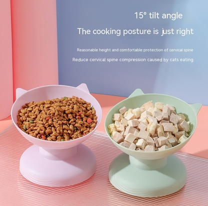 Colorful Melamine Pet Bowl – Lightweight Food & Water Dish for Cats & Dogs