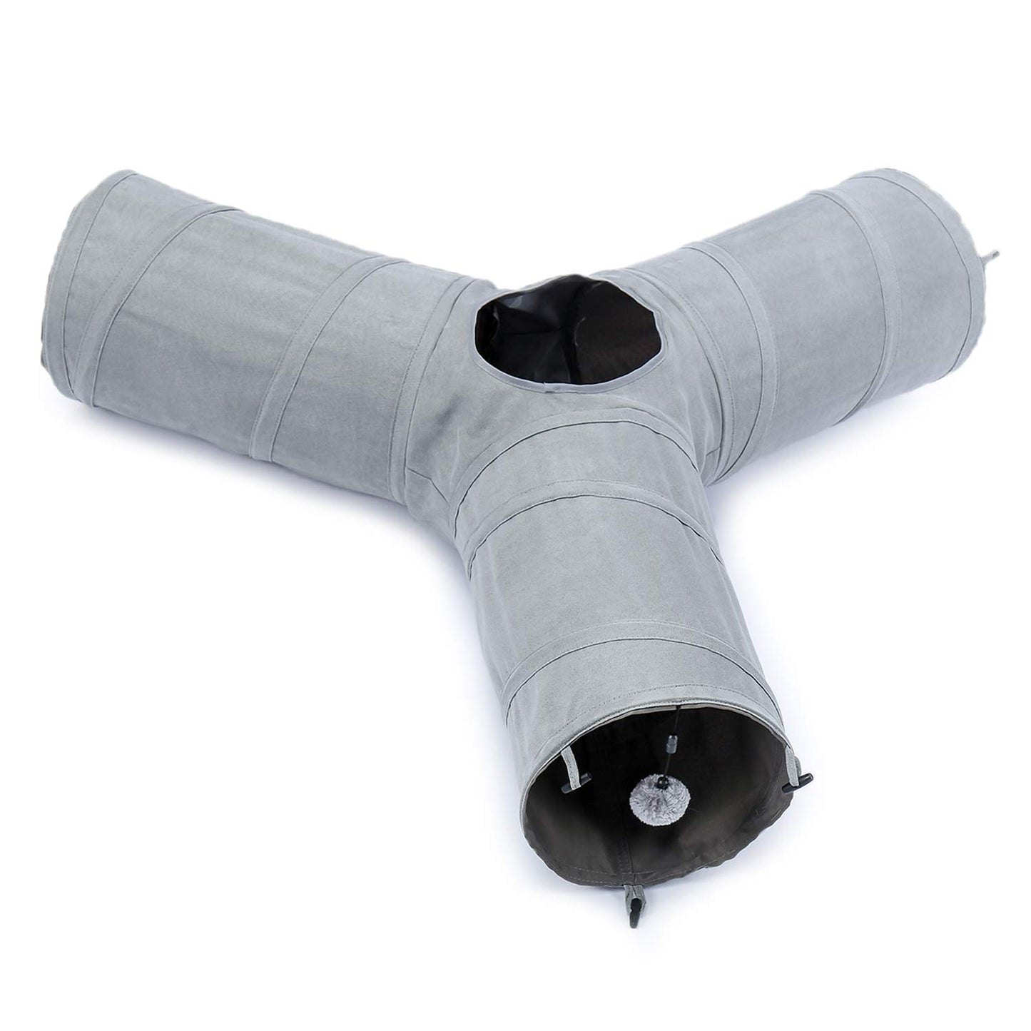 Collapsible 3-Way Cat Tunnel – Interactive Play Tube for Indoor Cats