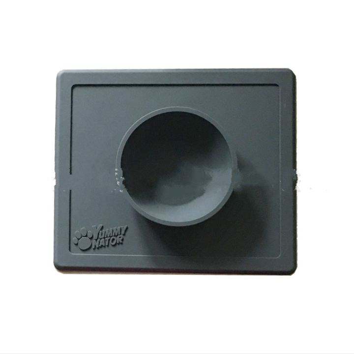 Non-Slip Silicone Pet Bowl with Suction Cup Base – Anti-Splash Design