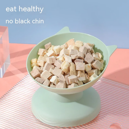 Colorful Melamine Pet Bowl – Lightweight Food & Water Dish for Cats & Dogs
