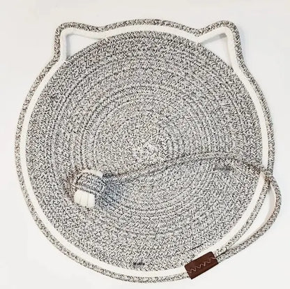 Braided Cotton Cat Mat